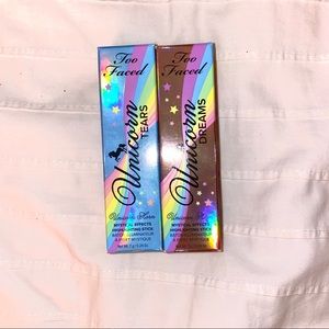 Authentic Too Faced Unicorn Horn Highlighter set